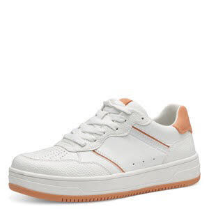 Tamaris 1-23729-42 160 Women Lace-up WHITE/ORANGE