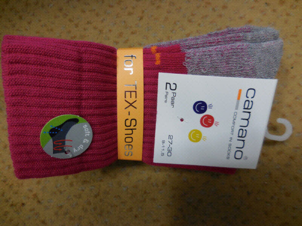 Camano 000003721 0042 Children Sport Socks 2p fuchsia