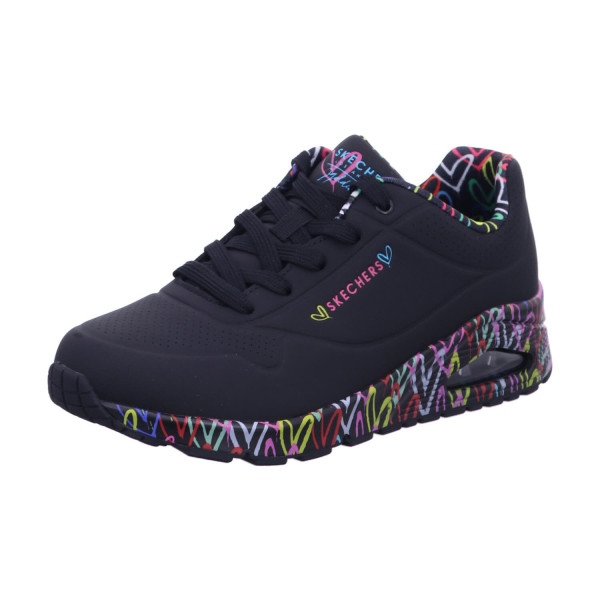 Skechers 155506 BBK UNO - LOVING LOVE Schwarz - Bild 1