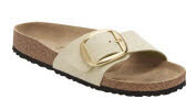 Birkenstock 1026604 Madrid Big Buckle LENB Ecru Ecru