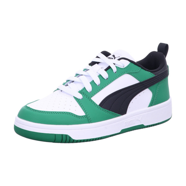 Puma 393833 005 Puma Rebound V6 Lo Jr PUMA WHITE-PUMA BLAC - Bild 1