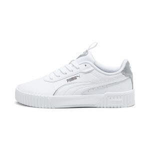 Puma 393214 002 Carina 2.0 Pop Up Metallic,PUM PUMA WHITE-MATTE SIL