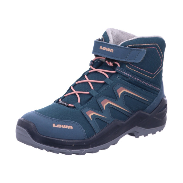 Lowa 651781 7413 MADDOX WARM GTX MID JR petrol/rose - Bild 1