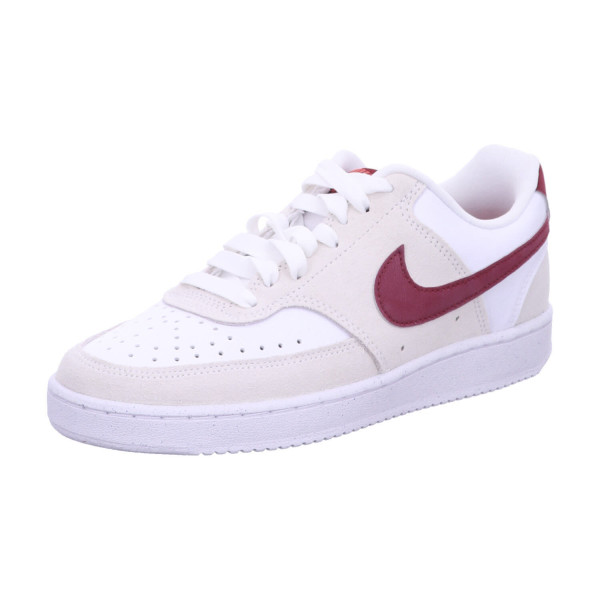 NIKE FQ7628 100 W NIKE COURT VISION LO,WHITE/T WHITE/TEAM RED-ADOBE - Bild 1