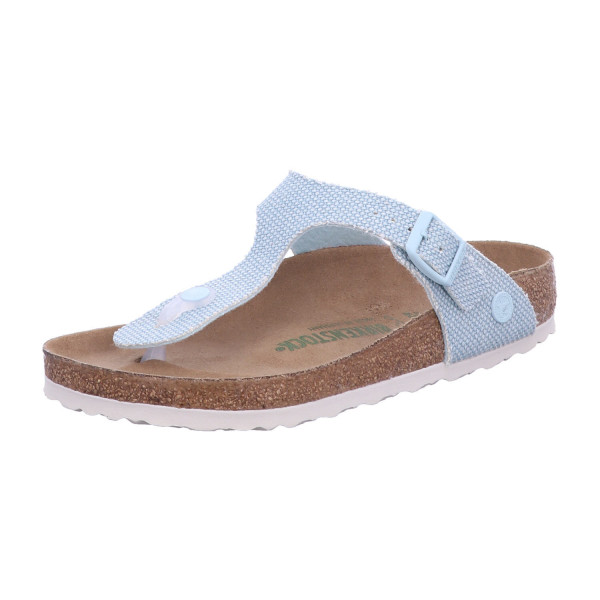 Birkenstock 1026716 Gizeh TEX Rough Canvas Surf Gr Vegan Canvas Surf Gr - Bild 1