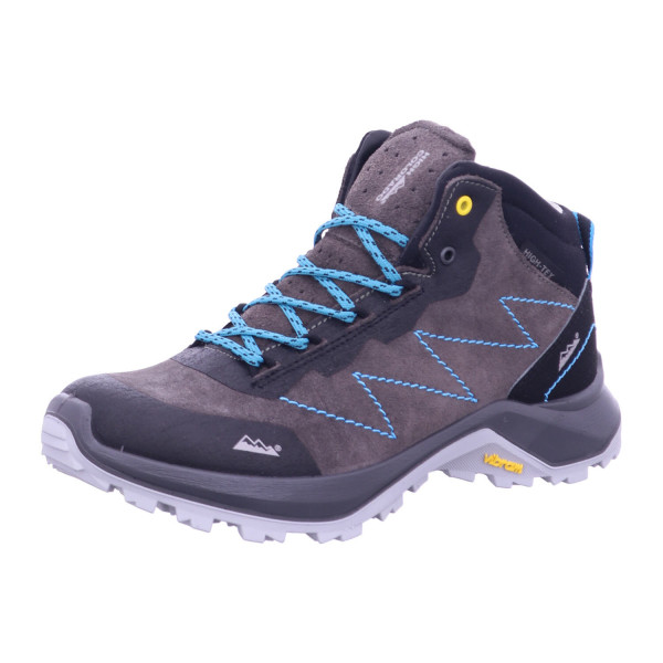 High Colorado 1071770 EVO TRAIL MID LADY Ladies trek,grau grau-türkis - Bild 1