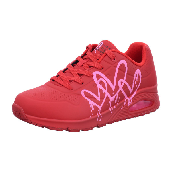 Skechers 177980 RDPK UNO - DRIPPING IN LOVE Rot - Bild 1