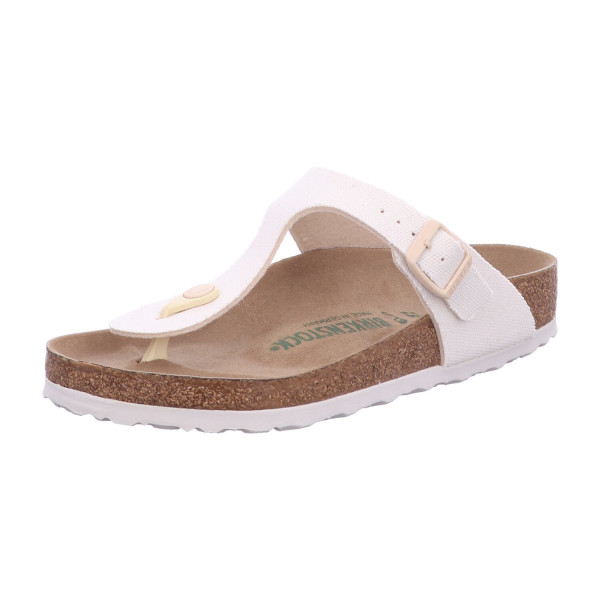 Birkenstock 1023990 Gizeh TEX Canvas Eggshell VEG Eggshell - Bild 1